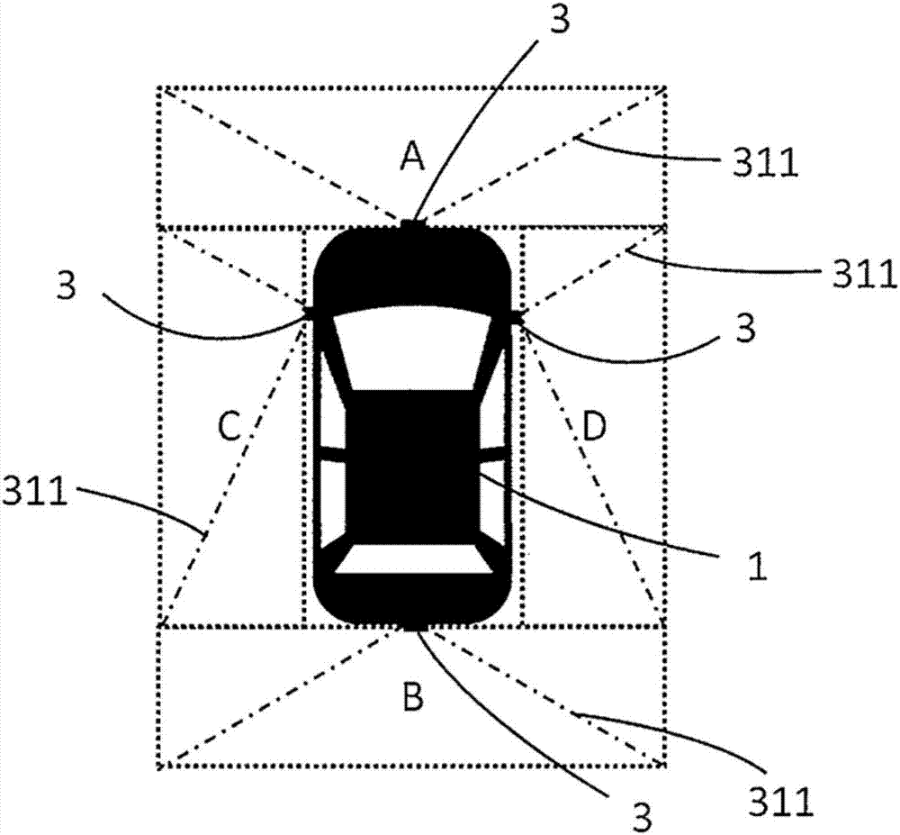 Vehicle surveillance system and method thereof