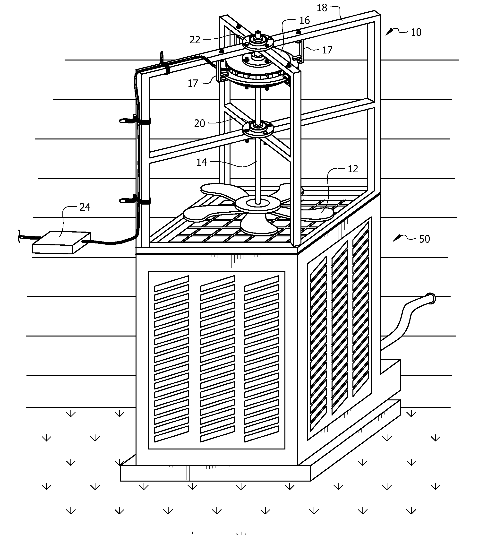 System and apparatus for the generation of electical power