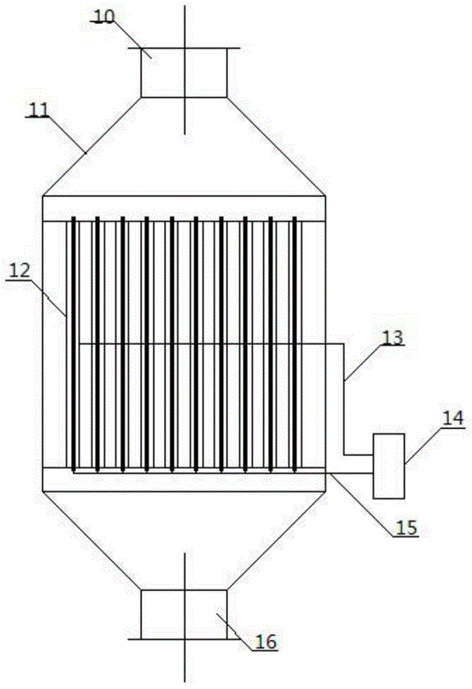 Matrix type dielectric barrier plasma synergistic adsorption/catalytic decomposition denitration device