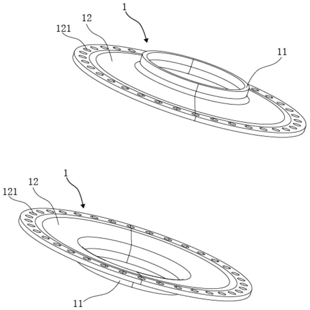 Rotor iron core axial clamping assembly, rotor and motor