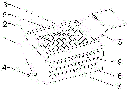 A multifunctional filter device for producing blood globulin powder