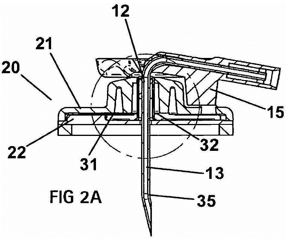 needle with safety device