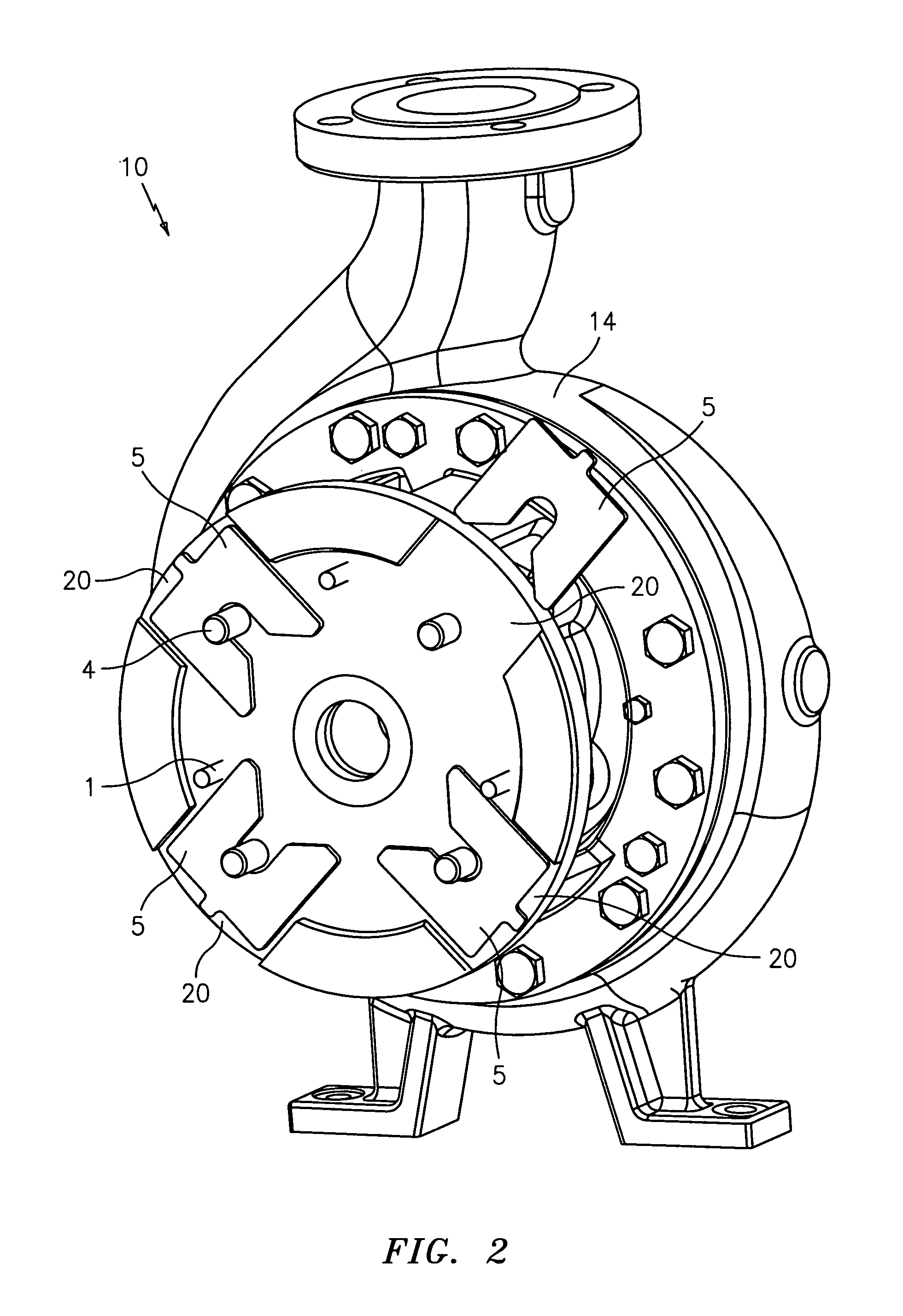 Impeller adjustment device and method for doing the same for close coupled pumps