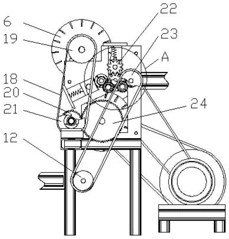 Ramie hulling machine