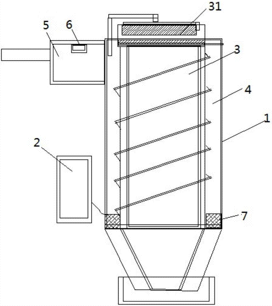 Intelligent high-cleanliness dust collection equipment and working method thereof
