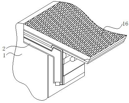 Stable thatch-top concrete wood-like building roof and cornice construction method thereof