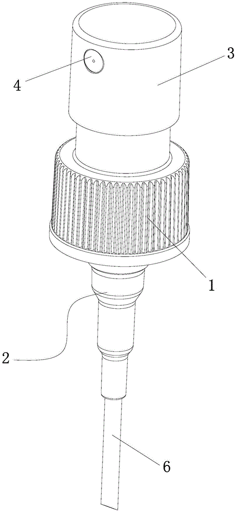 A double spring spray pump with good spray effect