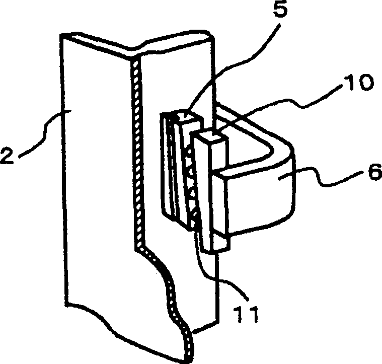 Emergency braking device for elevator and elevator