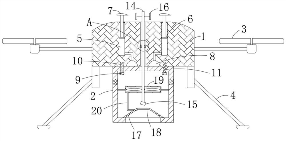 Unmanned aerial vehicle electric power polling pod