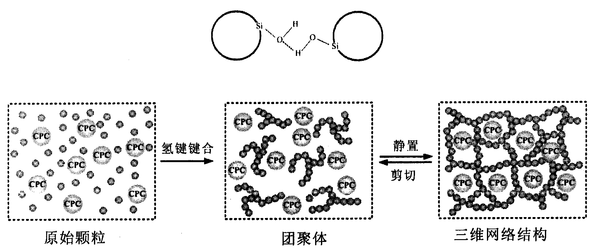 Injectable efficient suspended stable calcium phosphate cement and preparation method and application thereof