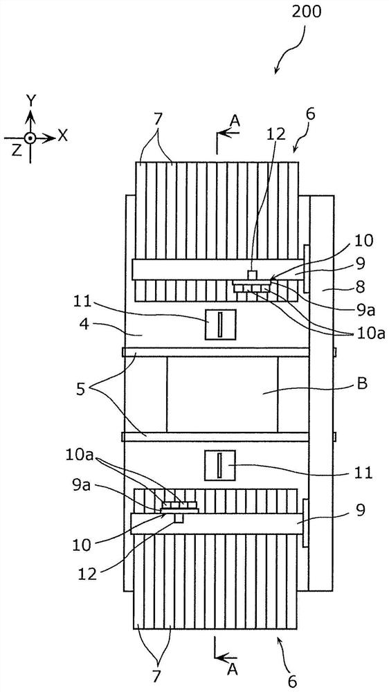 Mounting condition estimation device, learning device, and mounting condition estimation method