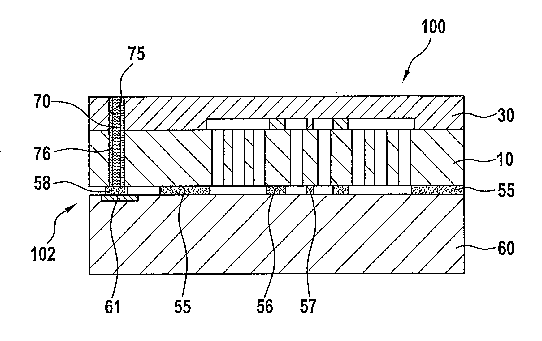 Method for manufacturing a hybrid integrated component
