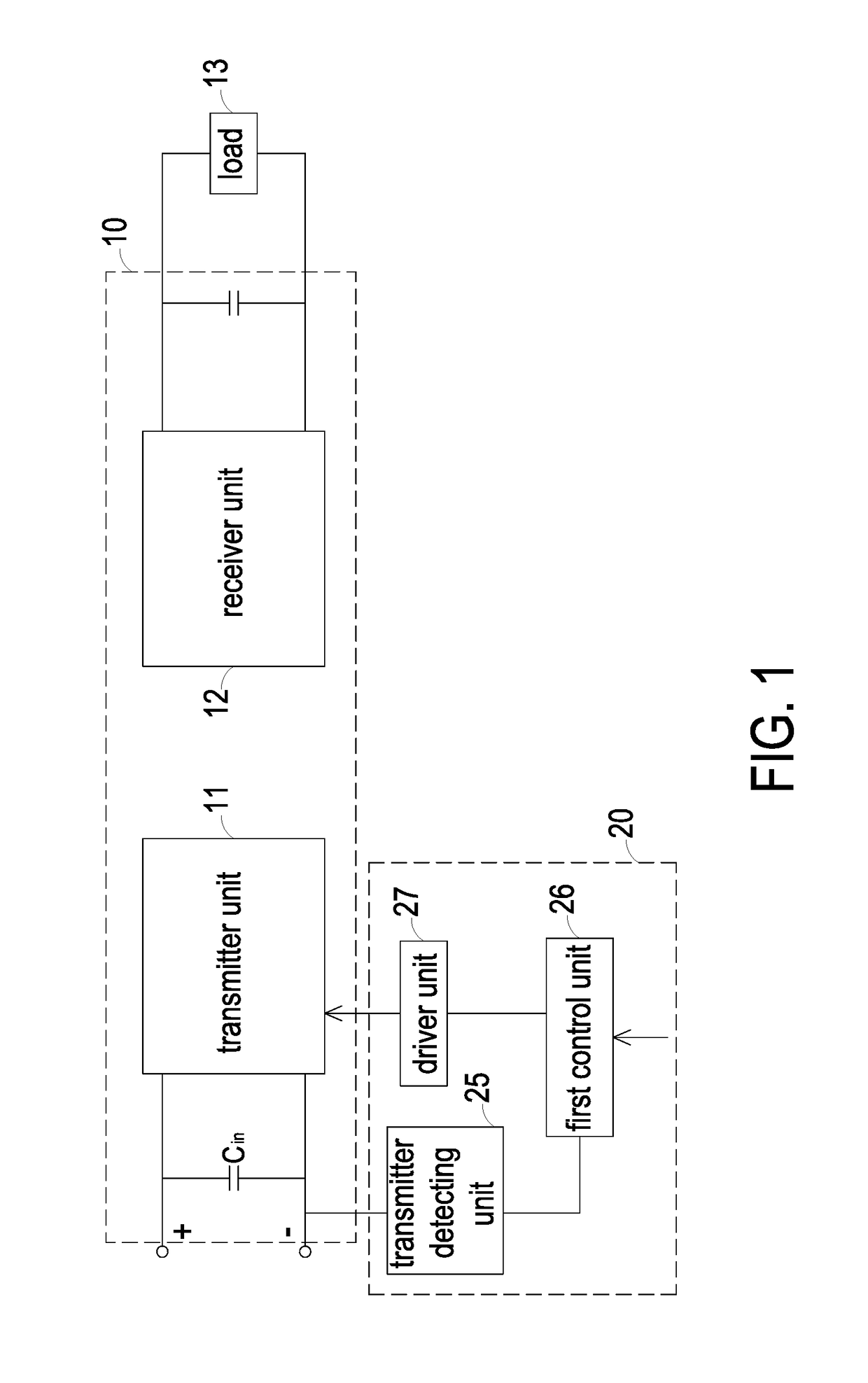 Control circuit and control method for wireless power transmission device