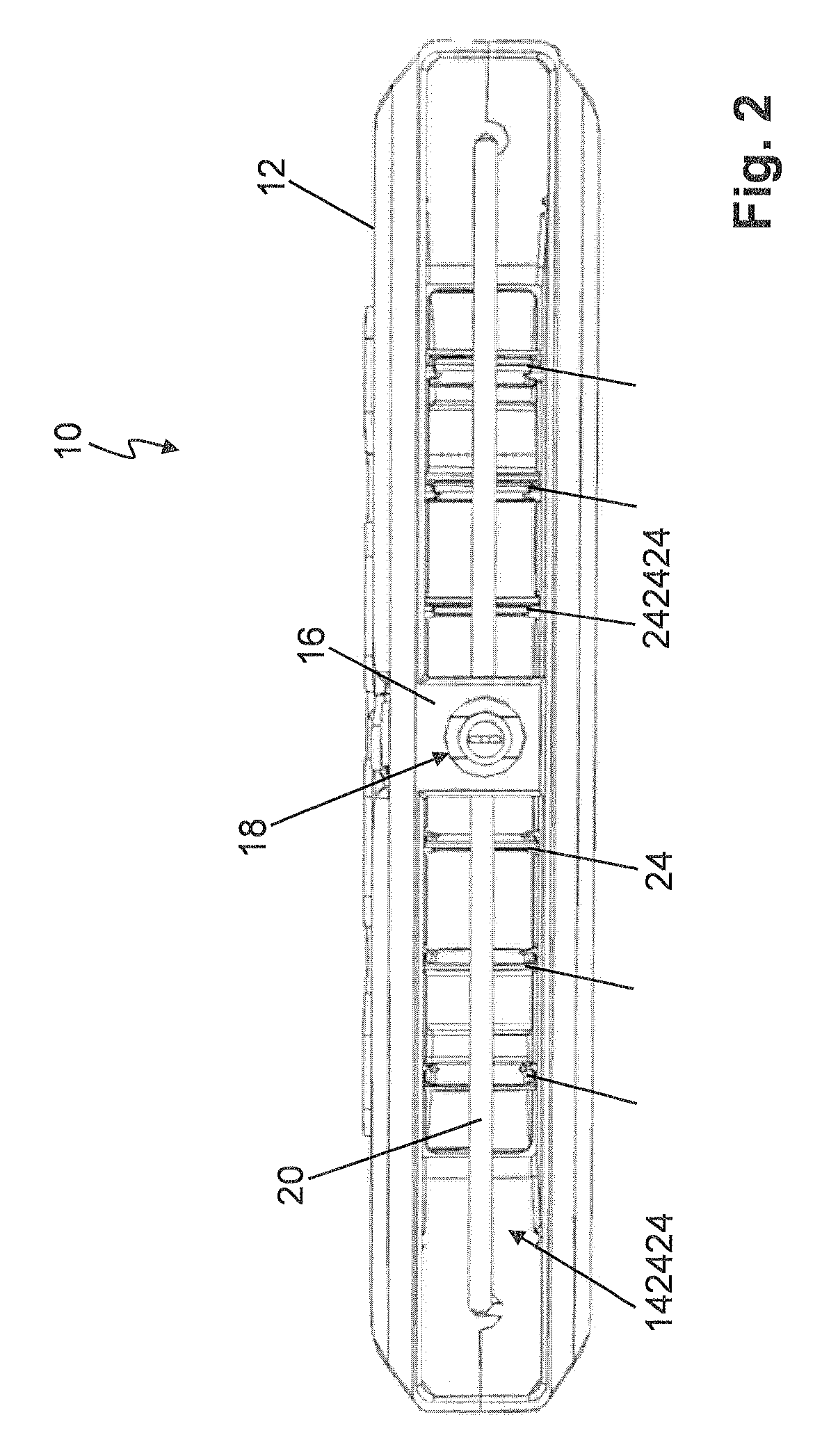 Device for controlling an air stream