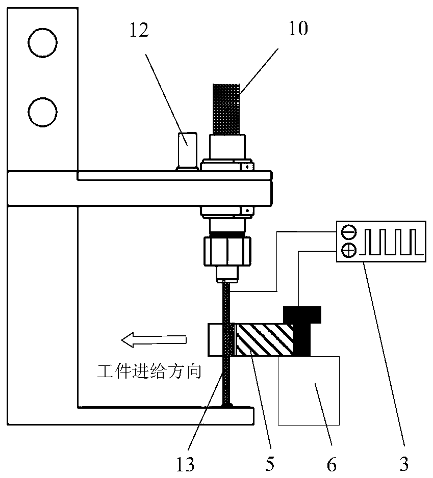 Microtube Electrode System for Electrolytic Cutting of Large Thickness Workpiece Method
