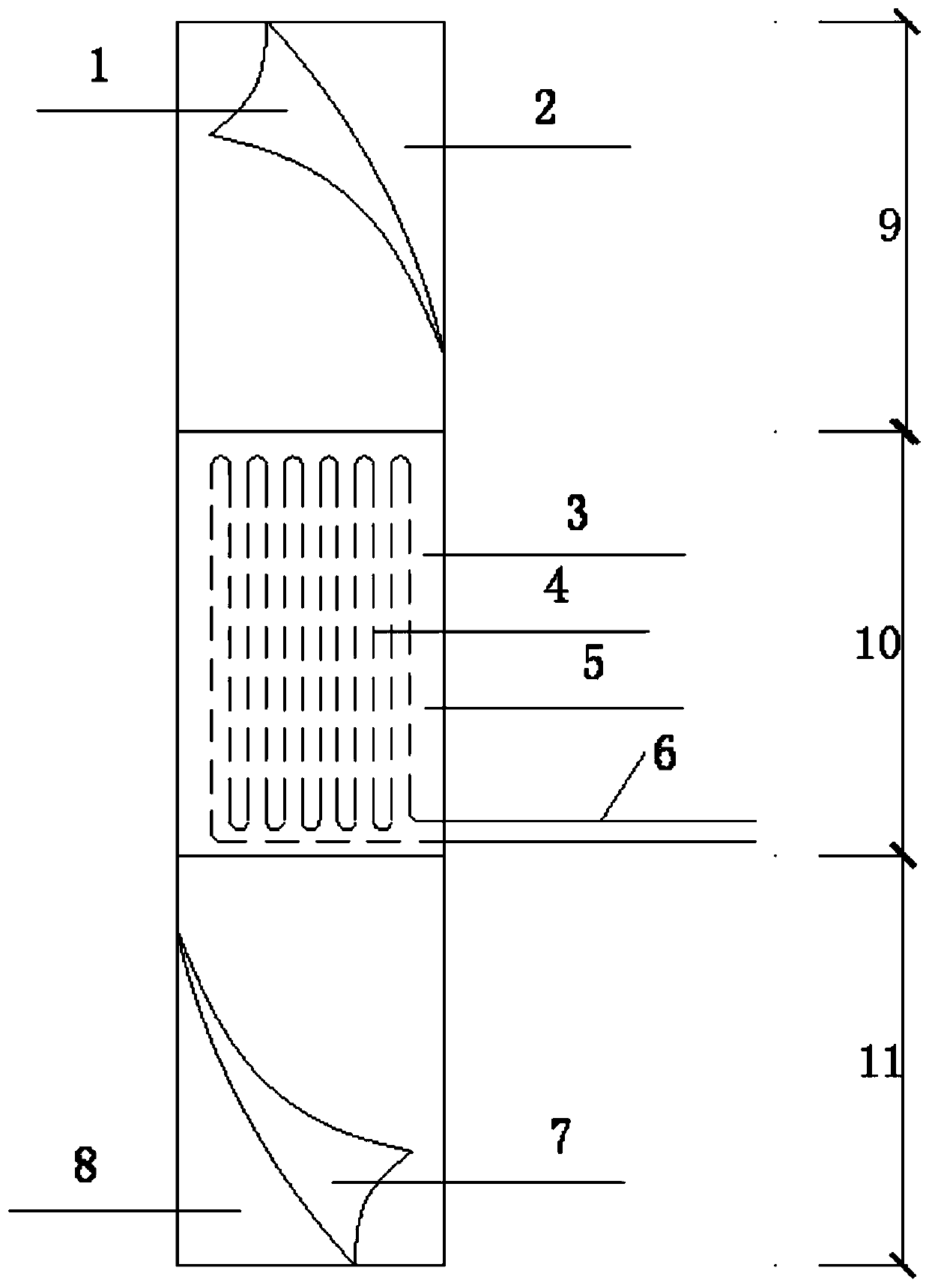 A strain gauge for measuring bond-slip between steel and concrete and its pasting method