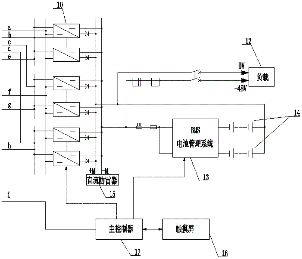 Oil-electric hybrid power system and control method for the power system