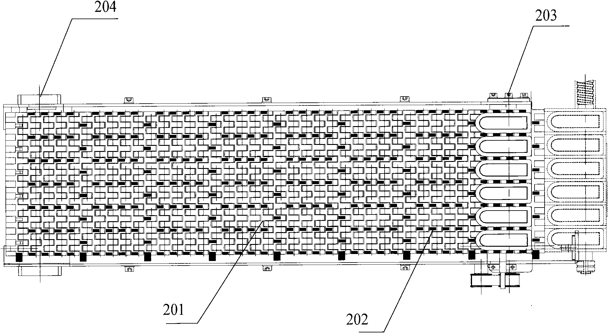 Automatic sample conveying device