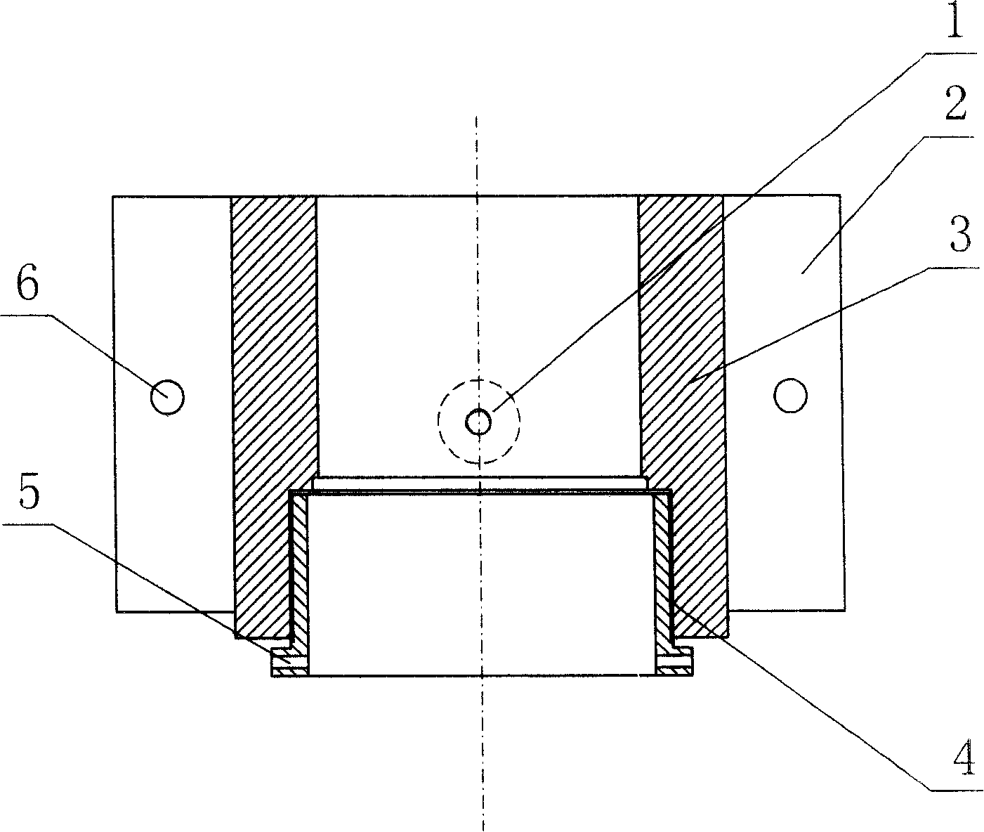 Inflation method and device for inflatable automobile shock absorber