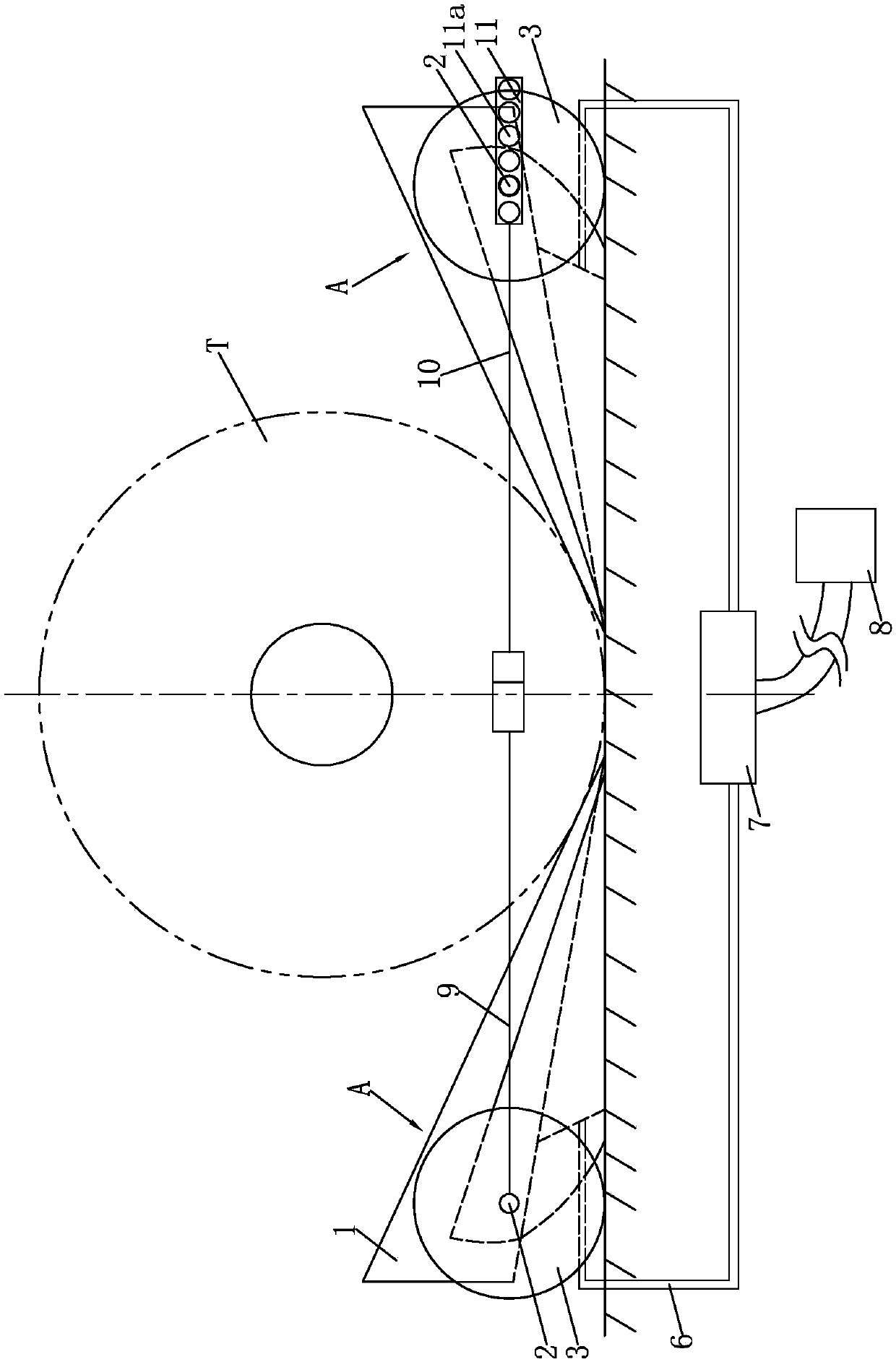 Vehicle lifting method for road traffic accidents