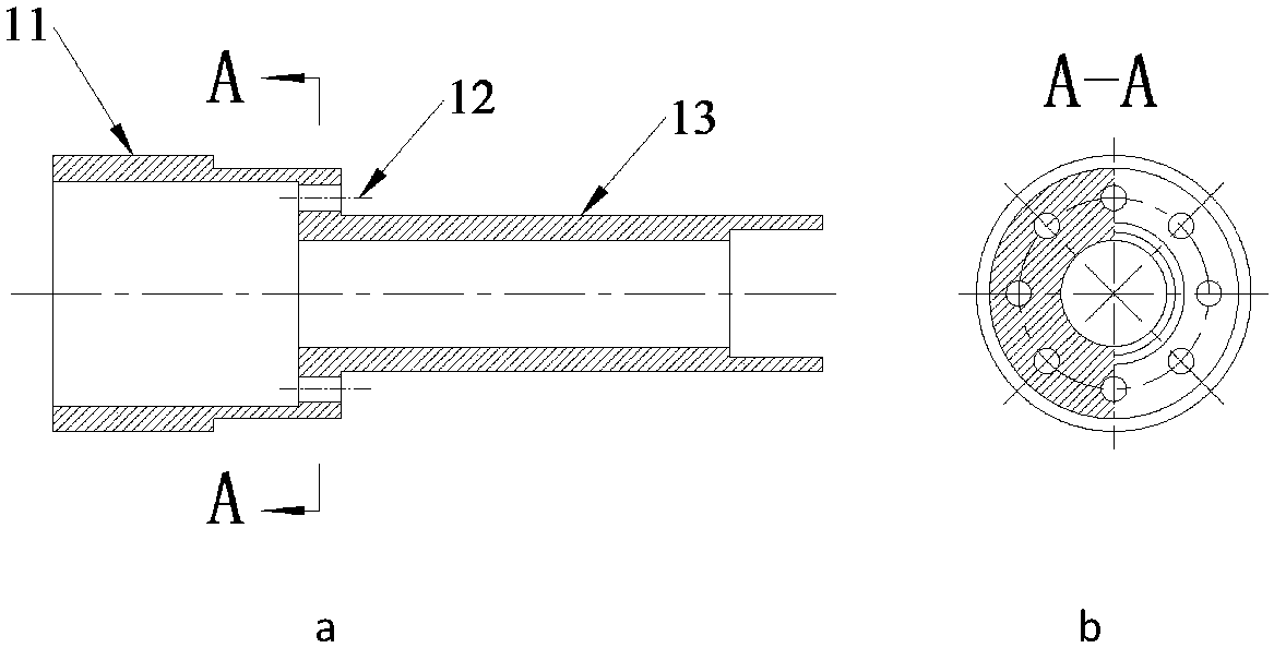 An automatic liquid flow stabilization device based on jet cavitation