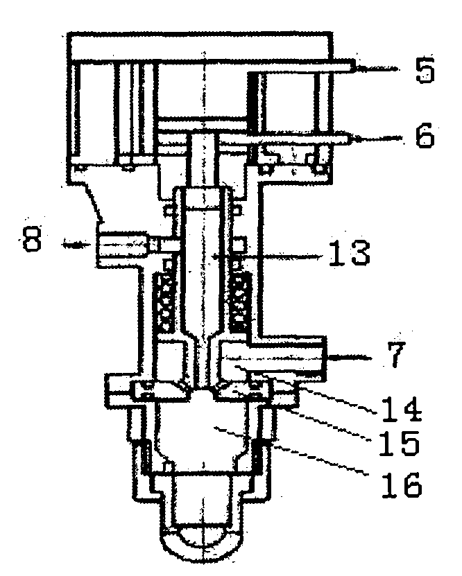 A method for automatic cleaning and maintenance of continuous casting secondary cooling nozzle