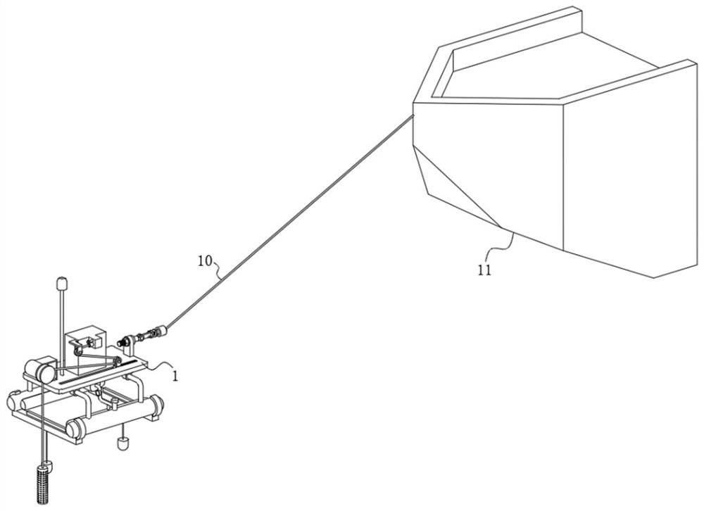 Floating type marine surveying and mapping device with seawater monitoring function