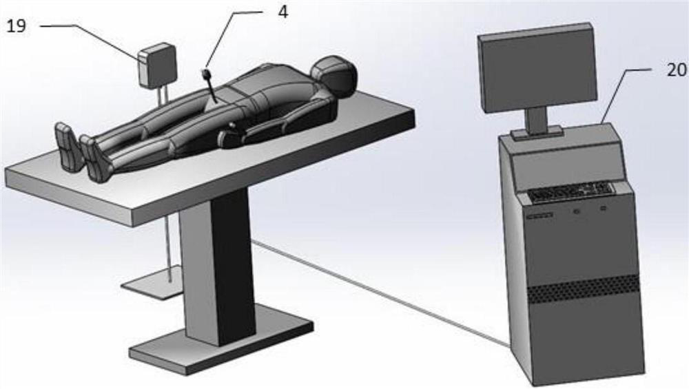 Flexible ureteroscope with magnetic positioning function and ureteroscope pose estimation system