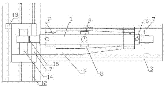 Porous boring machine for combined boring bar