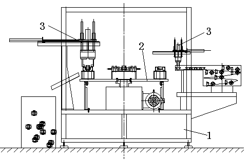Automatic articulated joint assembling equipment and method