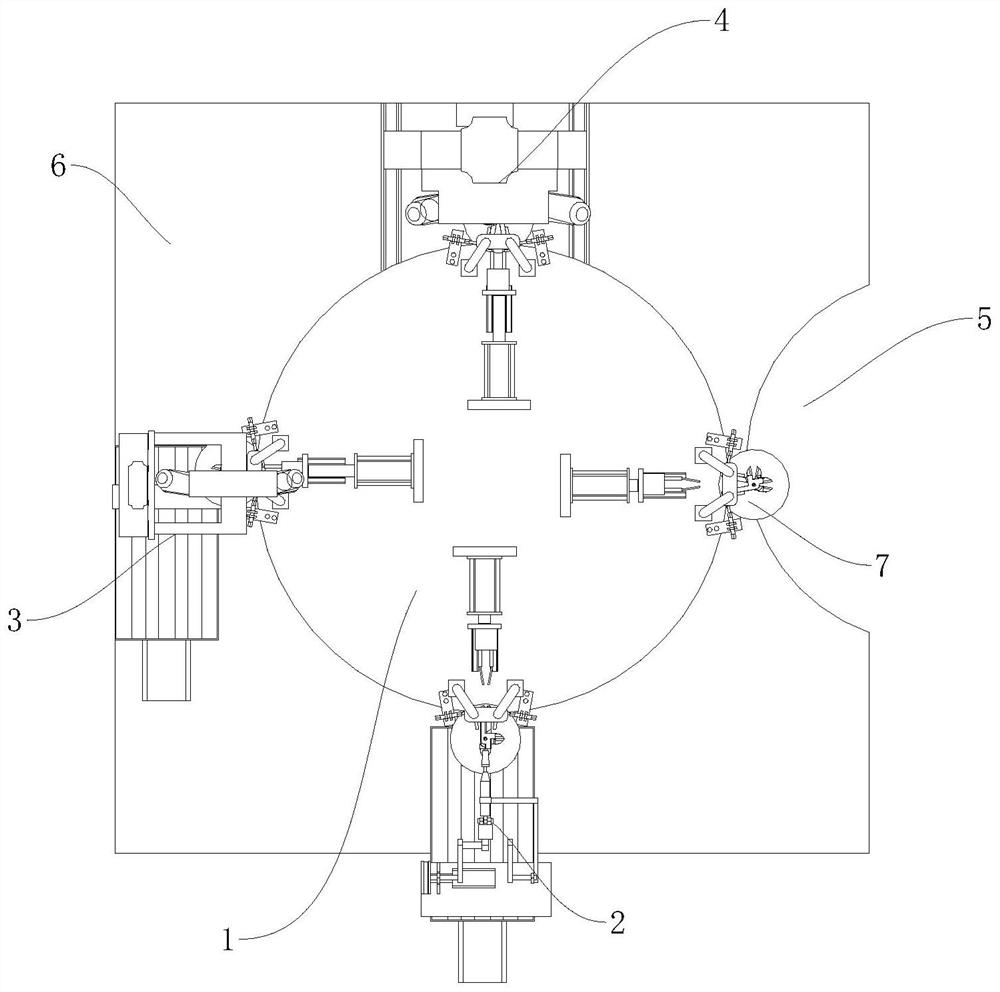 Grinding equipment for right-angle double-head clamps