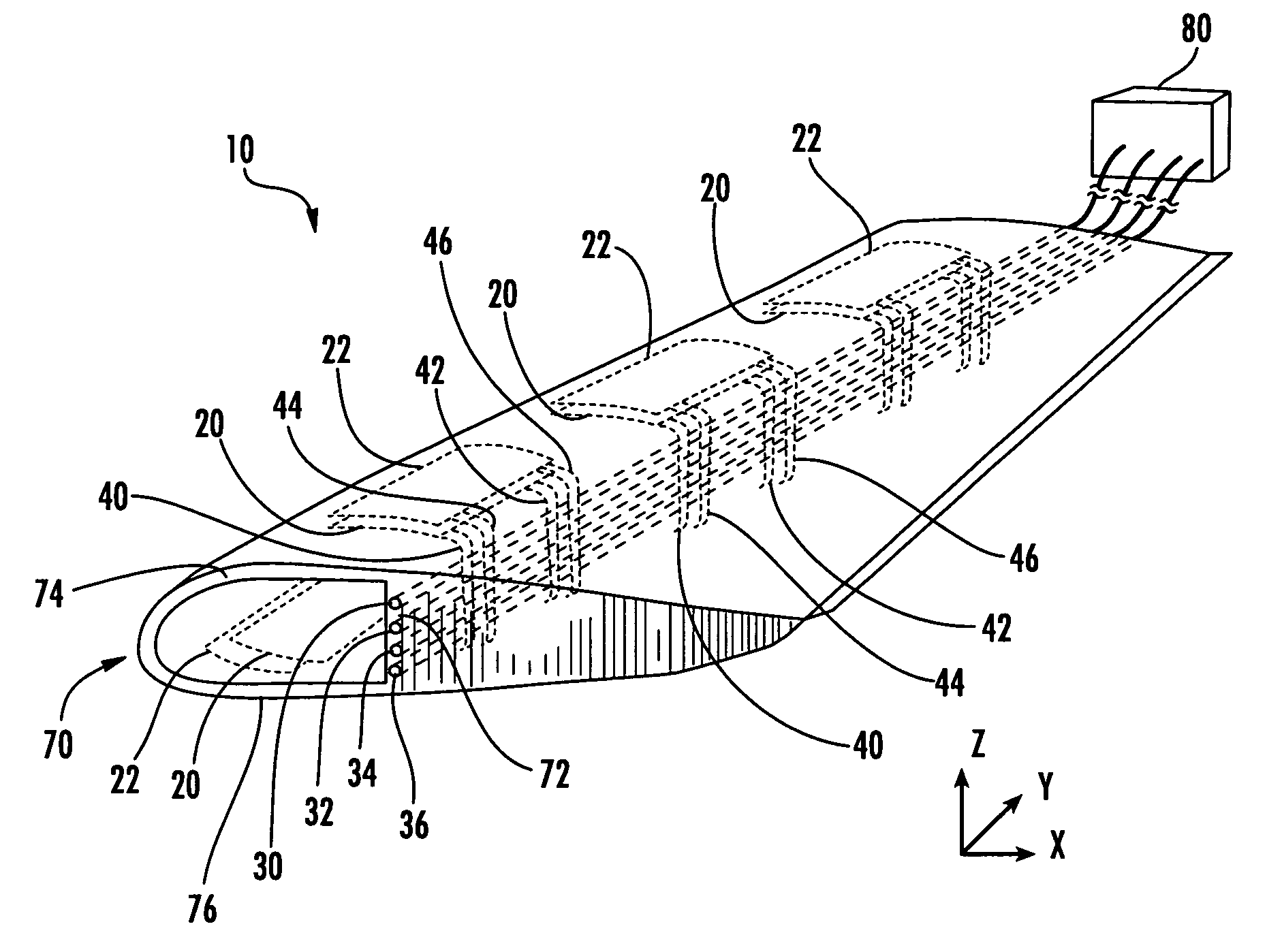 Method of manufacturing a composite structural member having an integrated electrical circuit