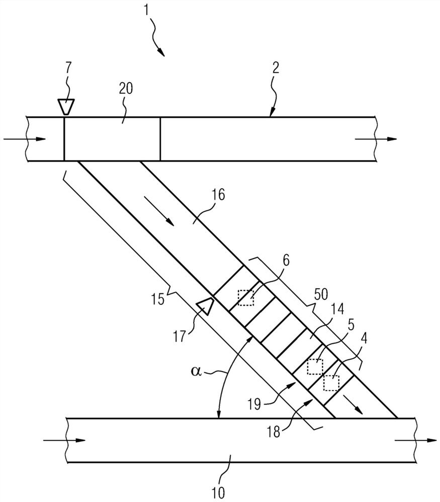 Conveyor device and method for conveying shipments