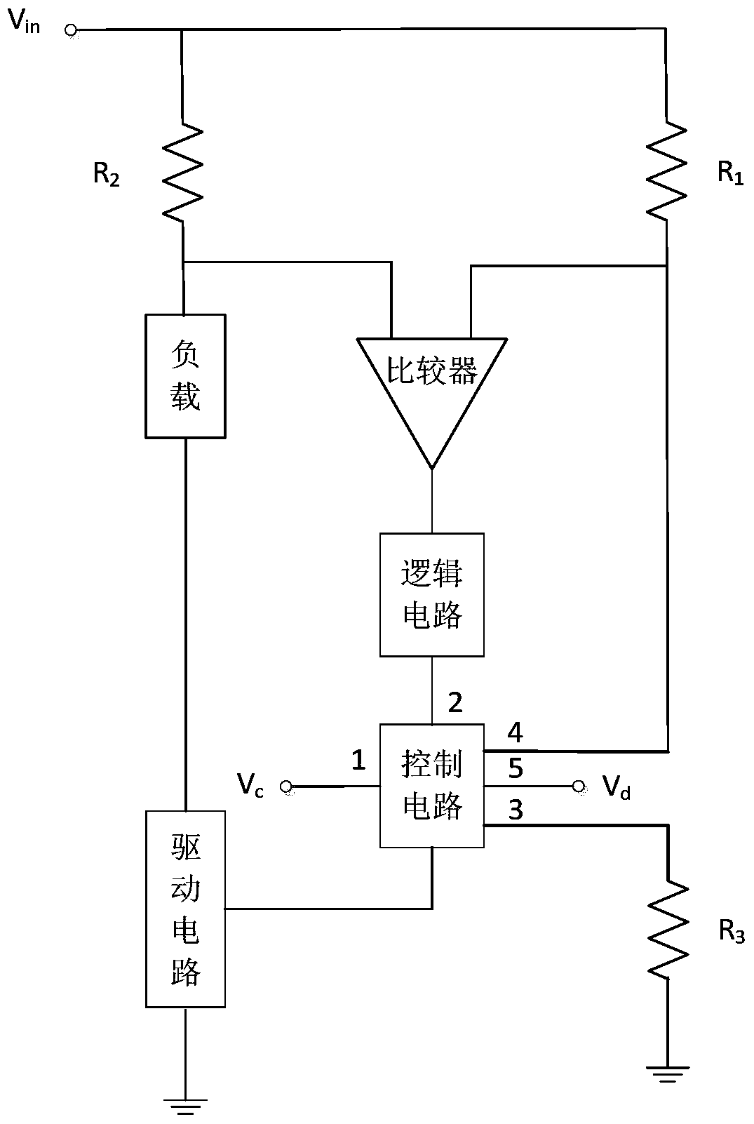 Current measuring circuit and method for LED driving power supply