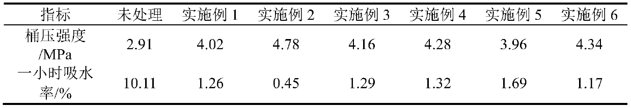 Enhancement method of porous coral aggregate