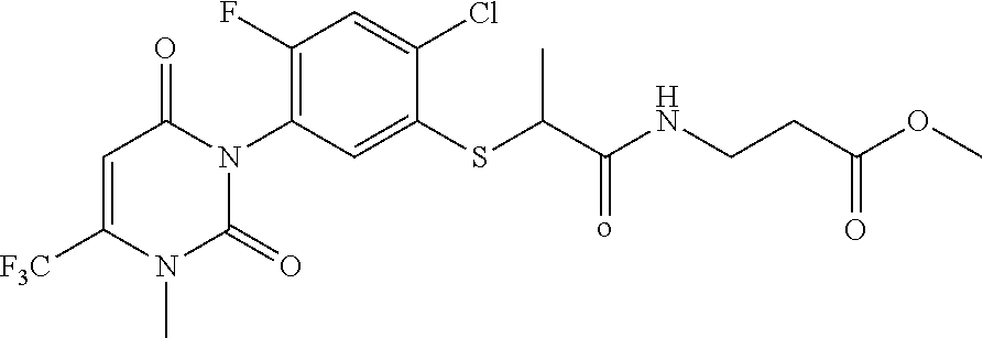 Herbicide composition containing pyrimidinedione-based compound