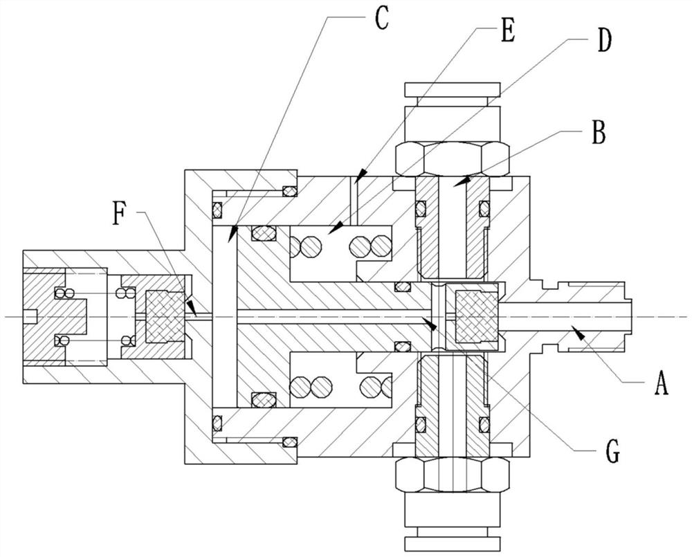 Pressure reducing and stabilizing valve