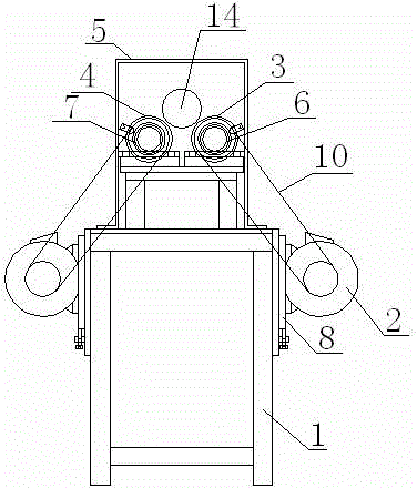 Mechanical type descaling device