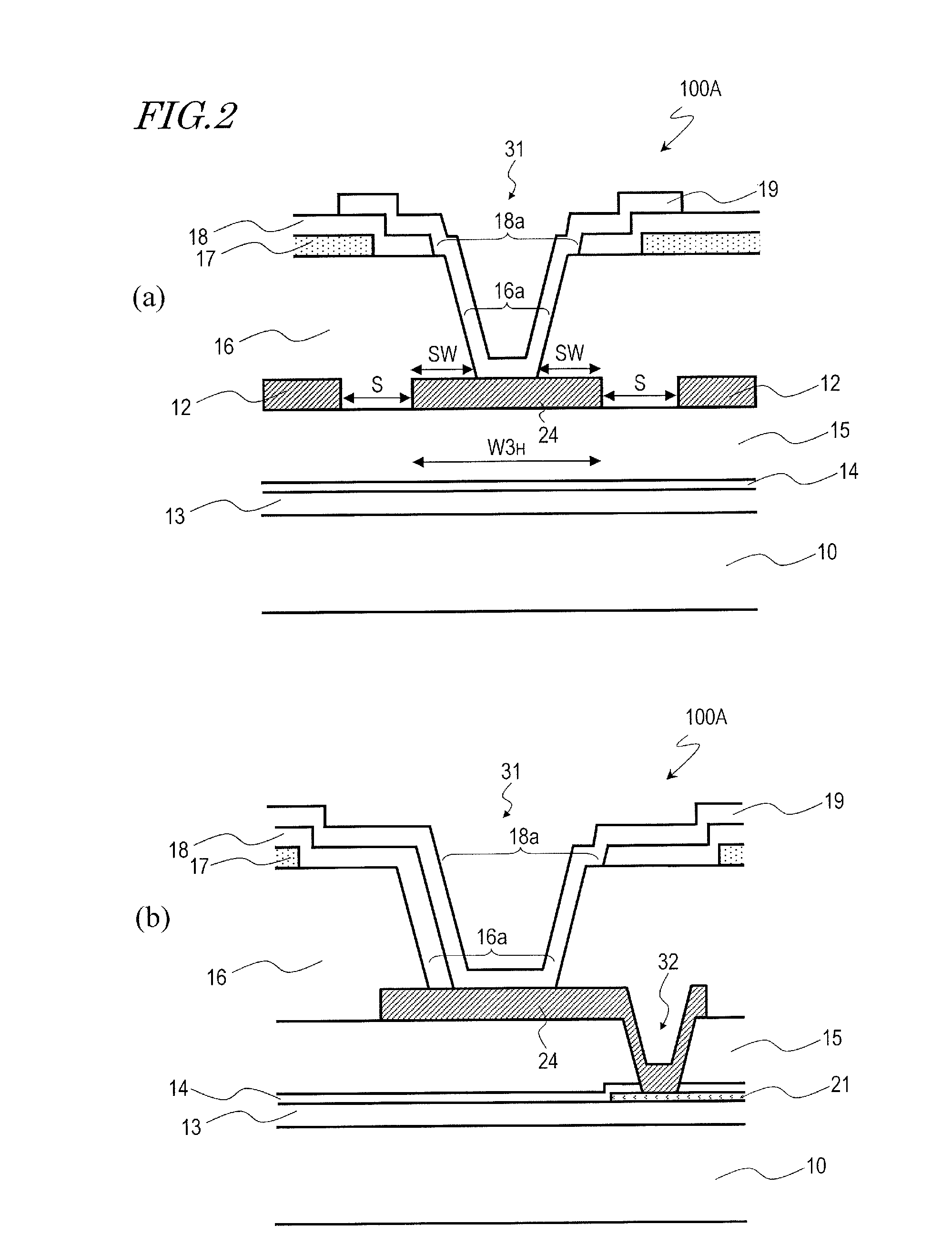 Active matrix substrate, liquid crystal display device and method for ...