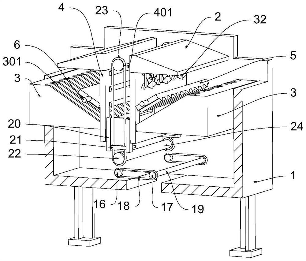Quinoa efficient shelling device and method based on intelligent automation