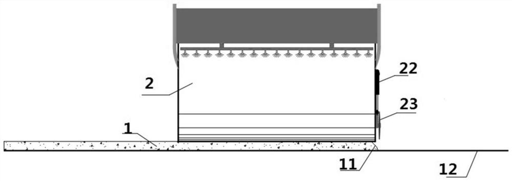 Asphalt concrete surface layer construction joint treatment method