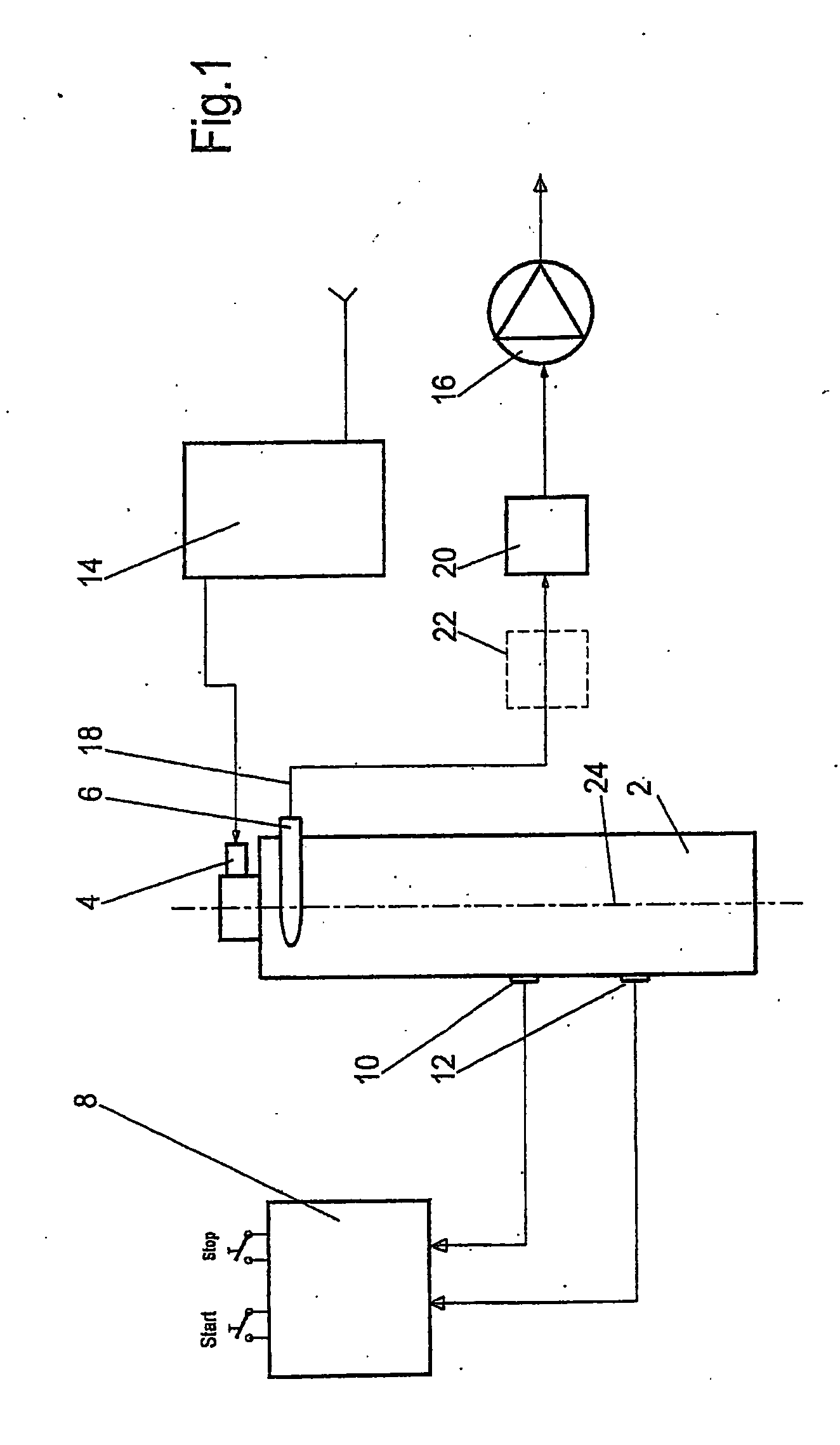 Device for the treatment of a liquid or gaseous medium by means of uv radiation