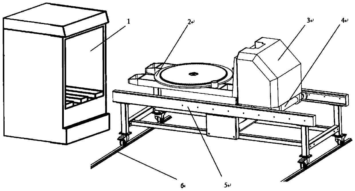 Circular saw web heat treatment inter-process plug-in mounting and ferrying device and method