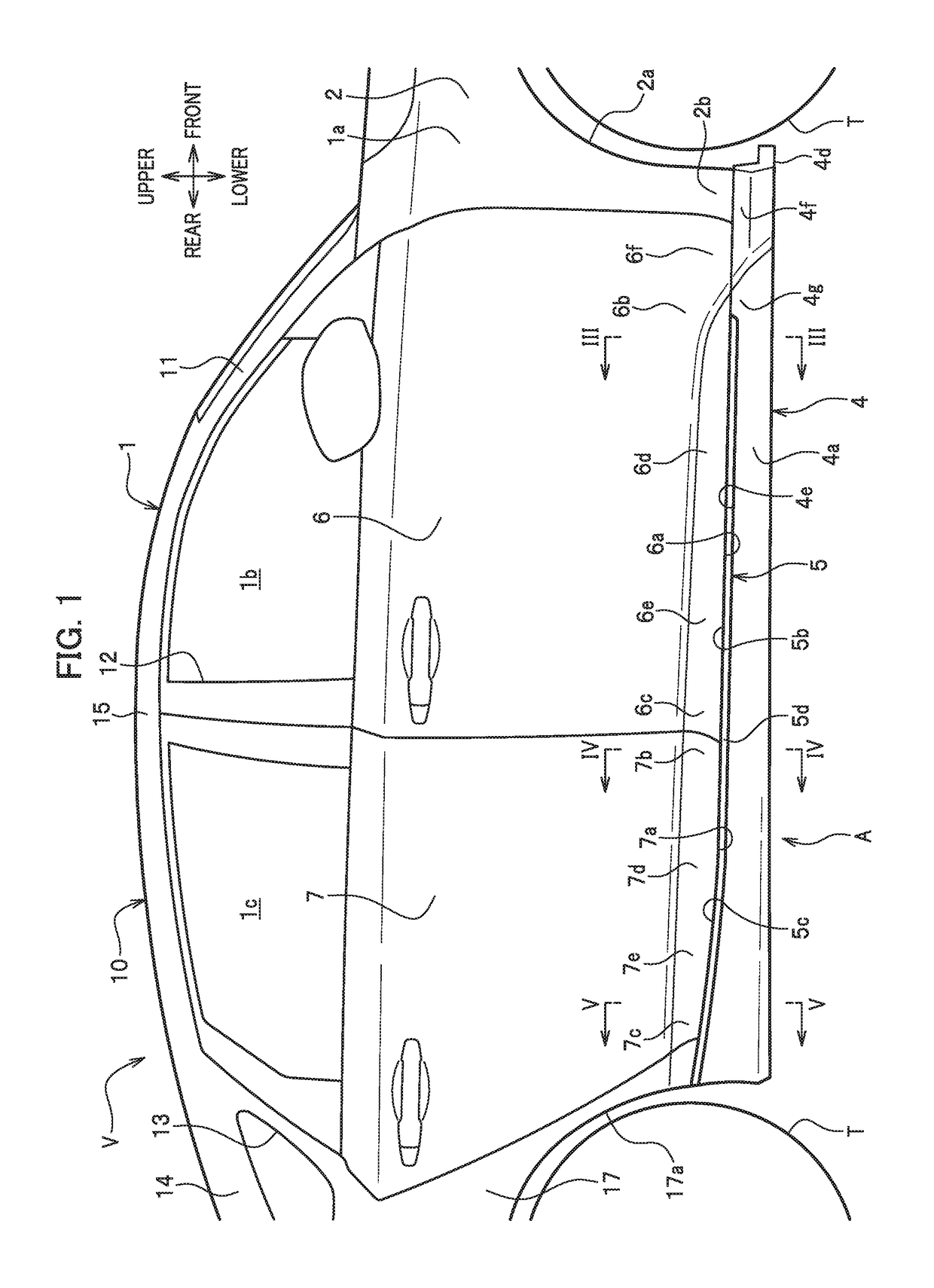 Vehicle side structure