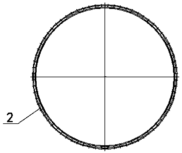 Shield method contact channel starting tunnel portal steel sleeve adapting structure and mounting method thereof