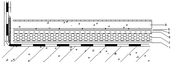 Method for paving heating carbon fiber composite electro-thermal materials laid under cement screed-coat