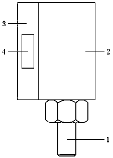 Remote transmitting pressure gauge with magneto-dependent sensor