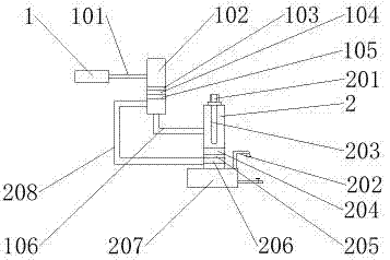 Purification and deodorization device for domestic wastewater