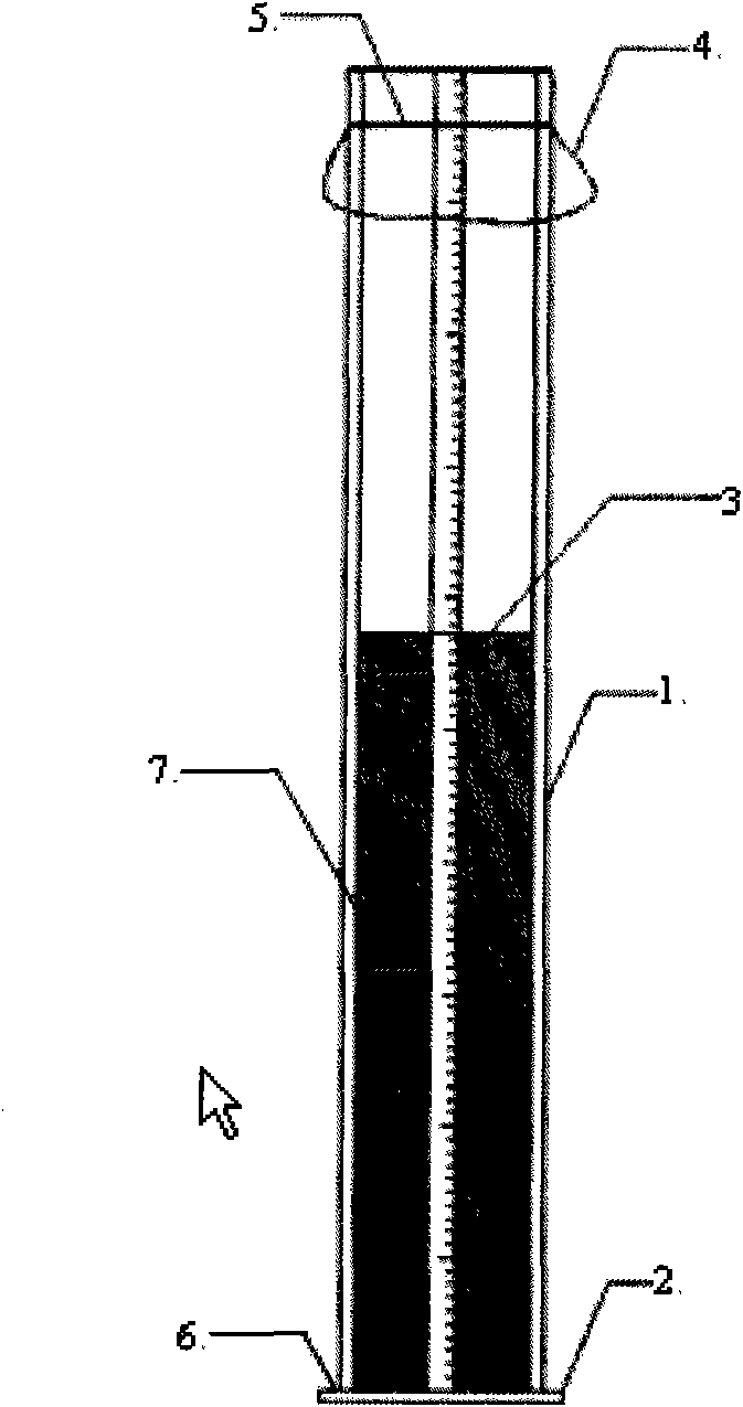 Testing device for simulating warp self-weight settlement consolidation process by settlement column indoors