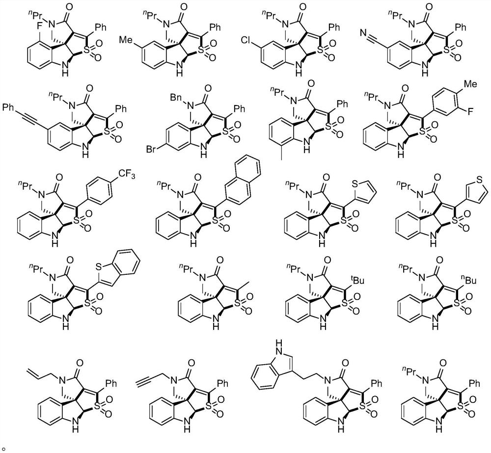 Method for preparing tetracyclic spiroindoline compound